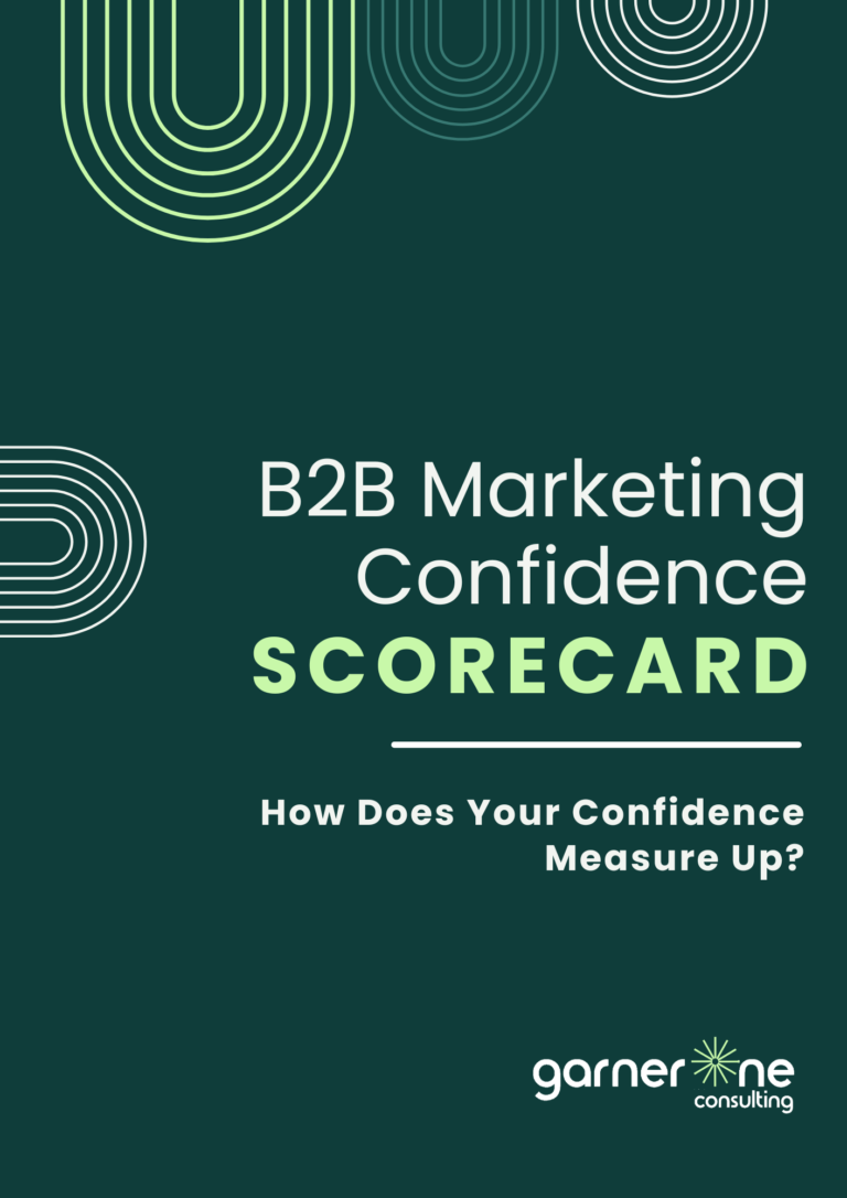B2B Marketing Scorecard, Confidence, Green guide