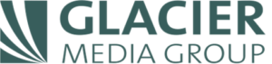 Glacier Media logo, b2b marketing, green